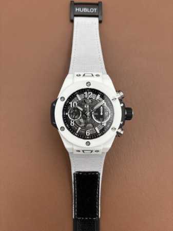 Bbf新品 尼龙带与胶带无缝衔接对换 42Mm表径 小手腕佩戴者的福音 Hublot 宇舶表Big Bang 大爆炸系列441 全新定制恒宝专属Unico Hu - 点击图像关闭