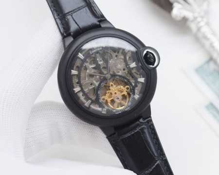 尊享价： 品牌：卡地亚-Cartier 类型：男士腕表 壳套：顶级版316精钢l 表带：进口小牛皮表带 机芯：全自动进口机械机芯 镜面：矿物质防刮镜面玻璃 尺寸 - 点击图像关闭
