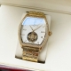 统一 。 精致飞轮 典雅气质 江诗丹顿-Vacheron Constsntin 男士腕表 全自动机械机芯 矿物强化玻璃 316L精钢表壳 精钢表带 时尚大方 商