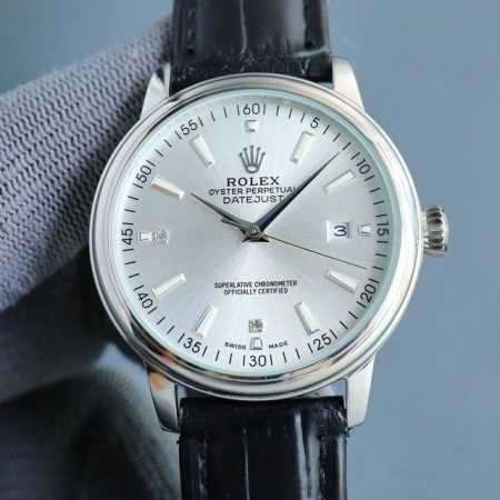 白壳 金壳 店家爆款主推 劳力士 Rolex 升级版本 男士腕表 采用独特的表盘设计 搭配五金装饰钉的3D立体感，整体效果更显高档奢华的劳力士， 初识劳力士必憧 - 点击图像关闭
