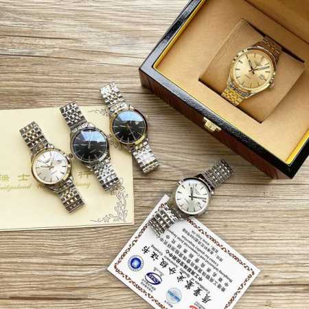 金+20浪琴 Longines精品男士腕表，经典大三针设计，尊贵大气，绅士风范，卓越品质，热卖全城。采用全自动机械机芯，顶级316精钢表壳，进口小牛皮表带，矿物 - 点击图像关闭