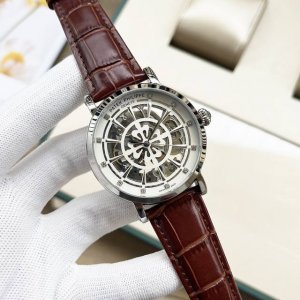 同价 百达翡丽- Patekphilippe精品男士腕表劲爆镂空设计，技艺精湛，独具匠心，尊贵大气，绅士风范。采用全自动机械机芯，顶级316精钢表壳，矿物质超强