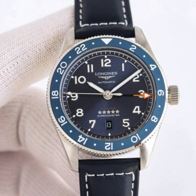 皮 钢 新品 浪琴 Longines 推出全新Spirit 先行者系列 Zuiu Time腕表！Mk2 1直径42毫米，磨砂字面、磨砂陶瓷圈口，跟官网一样！ 2