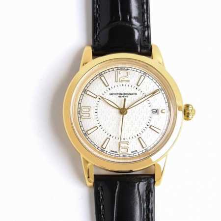 Tw 出品 白壳 金壳 Tw Factory 江诗丹顿 Vc Bn5 -锅盖玻璃 Vacheron Constantin新款锅盖，耗时长达8个月！超薄男士自动机 - 点击图像关闭