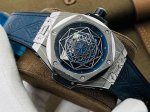 V2升级版 恒.宝Hb宇.舶表Big Bang Sang Bleu系列415.Nx.1112.Vr.Mxm16刺青腕表个性登场！和谐的图案与均衡的比例融合共生，