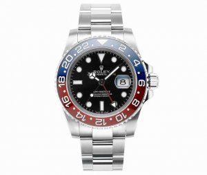 重塑经典格林尼治Gmt系列 ①Clean厂陶瓷圈同步推出 ②采用进口904L原材料锻造，还原打磨工艺 ③同步原装3186一体蓝游丝机芯 ④圈口采用原装一致瘪压式