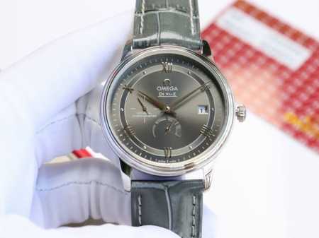 白 金 欧米茄-Omega 碟飞系列4针 男士腕表 字面与正品一致， 弧面时刻丁高清矿物质水晶镜面， 更高清历时9个月多次纠正升级， 打造1:1壳型，力求完美！ - 点击图像关闭
