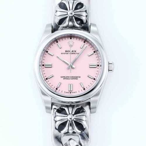 新品 强势爆款七彩糖果 劳力士Rolex Oyster Perpetual蚝式恒动官方同步124300型号完美打造原装细节，采用316L精钢表壳，原装同步壳形、