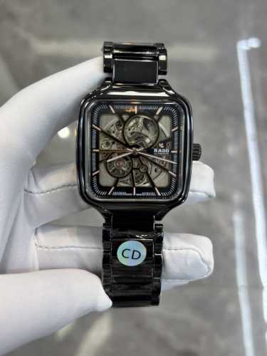 独家实拍图 雷达男士腕表，全自动机械表，陶瓷材质 Rado，Mens Watch, Automatic Mechanical Watch, Ceramic Ma