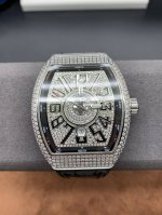 完美细节 Abf 最高品质 新款到货 Franck Muller 法兰克穆勒 Fm Vanguard Yachting V45遊艇系列 44X54 Mm1.表壳
