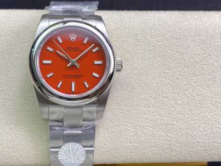 SK厂 v2版 劳力士Rolex 蚝式恒动型31mm，升级了全拉丝表带和冲压LOGO皇冠 直径 31mm 机芯 搭载全自动机械机芯 圈口 光圈 镜面 防刮蓝宝石 - 点击图像关闭