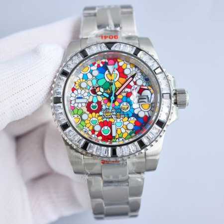 钢带没钻统一价： 满钻统一价： 全新字面 三珠钢带的 五珠钢带 劳力士rolex 奢华极致满天星版本腕表 手工镶嵌打造，密镶顶级施华洛世奇美钻，奢华品质的诠释， - 点击图像关闭