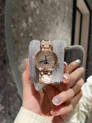 白 金 钻20 皮带钢带同价 浪琴-Longines 爆款浪琴 心月系列石英表手表女简约气质 ！腕表底盖-吊牌-保卡 三码合一 1:1品质 超高性价比、真月相机