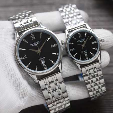 白150玫170钢带20 最新款超薄浪琴-Longines 机芯 采用原装进口石英机芯 走时精准 镜面 蓝宝石防刮镜面 材质 精钢表带 直径 男39Mm女28M - 点击图像关闭