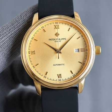 白 金+50匠新之作2630推出最新款式百达翡丽Patek Philippe高版本高级自动腕表！男士腕表简单不失大气 40Mm表径，316精钢表壳，搭载原装全新 - 点击图像关闭