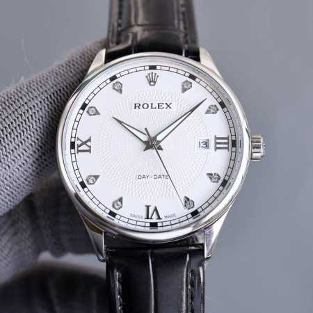 白 金 ，2024新款首推 新款劳力士rolex 实拍图 商务系列，全表采用316L精钢，高档大气！316L精钢打造完美多边形弧度表壳！搭配进口蓝宝石玻璃，意大 - 点击图像关闭