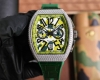 白壳 玫壳 法兰克 穆勒 Franck Muller Vanguard V45遊艇系列 彰显无畏突破的精神 结合更富科技时尚感的像素元素 呈现品牌独特设计风格