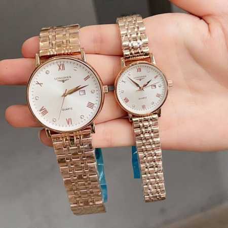 白钢 金 最新经典浪琴-Longines 情侣对表 原装进口石英机芯 钢化玻璃 316L精钢表壳 直径男40Mm女30Mm 厚8Mm如果今天的阳光停止了它耀眼的 - 点击图像关闭