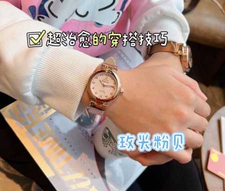 光圈：白 玫 钻圈：白 玫 Ladymatic系列的女性腕表全新绢丝带 是品牌首枚专为女性打造的腕表之一 作为优雅和精致的代名词 在上世纪可谓是引领时代潮流口 - 点击图像关闭