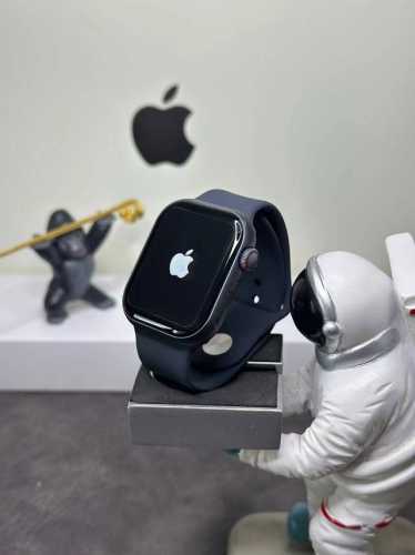 苹果Apple Watch 9代 S9手表 原壳料开模 外观尺寸跟原装一样看不出假 正确午夜色边框 跟原装无色差！！！ 原装Oled液晶屏 黑边跟分辨率跟正品一