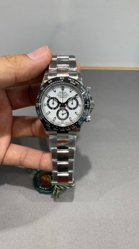 Aps劳力士迪通拿系列40Mm熊猫迪定制版7750机械计时码一体机芯72小时储存动力