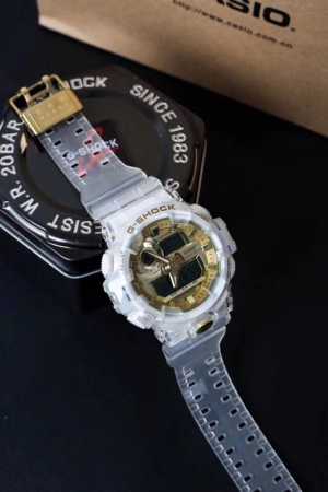 Casio卡西欧透明款g-Shock Ga- 运动男士电子手表男表gshock 手表镜面材质:矿物强化玻璃镜面 系列:G-Shock系列 机芯类型:石英机芯 附 - 点击图像关闭