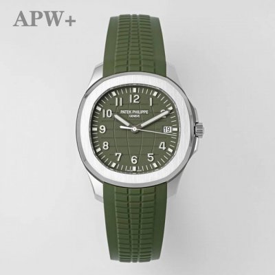 Apw+ 巨献 百达翡丽 5168G 配重手雷 DDD 1.壳套采用特殊材质Cnc原版数据开模，整表重量和正品几乎没有区别，不同于市场普通版本上手轻飘飘，整表1