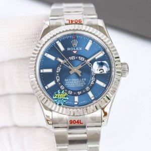 白壳 ，金壳 H8劳力士纵航者系列Rolex Sky-Dweller 天行者！ 表壳 尺寸42Mm，沉稳可靠、雍容大度！表圈采用劳力士Ring Command三