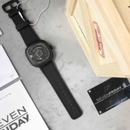支持香港、美国直邮 原单七个星期五 Sevenfriday自动机械男表sf- D1-Ad282 赠送原长黑色硅胶带一付 支持nfc软件验防伪 支持专柜验货 47 - 点击图像关闭