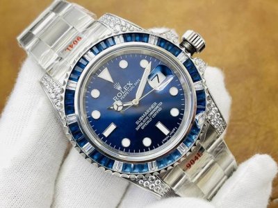 Vr Factory 墙裂推荐 匠心力作 V7版本 劳力士Rolex Sub新款潜航者40Mm系列116610黑 绿 蓝鬼系列 机芯 搭载3135自动机械机芯,