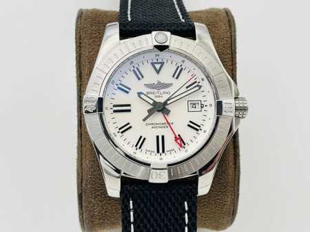 G8 Factory 墙裂推荐 百 年 灵-复仇者双时区自动机械腕表45Mm Avenger Automatic Gmt 45 1原装开模精钢表壳 直径45Mm - 点击图像关闭