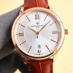 Tw厂力作新款上市 江诗丹顿-传袭系列贵族的艺术品搭配全新进口9015机芯 0返修 进口316精钢直径40Mm。耐磨防刮蓝宝石玻璃超强防水100米！简约而不简单