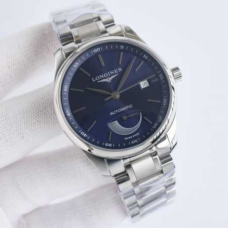 Longines 浪琴 名匠系列 动能腕表压轴登场！Lm1 真一体机 1腕表尺寸40X10毫米。表壳尺寸工艺完美复制原装工艺 2柳叶形蓝钢淬火表针，针型和工艺均 - 点击图像关闭