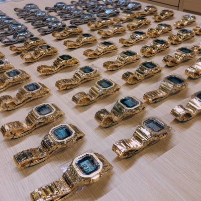 白 金 到货、卡西欧小方块、原单品质...金色银色每天都到货！