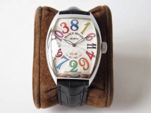 白面黑字 最高版本1-1 Abf 全新升级版 Crazy Hours乱跳腕表，突破传统方式显示时间，定制版Fm2001 自动上链机械机芯 原装 功能 暗喻不拘一