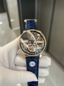 捷克豹 教父 Jacob & Co 』全自动机械表，陀飞轮瑞士机芯。