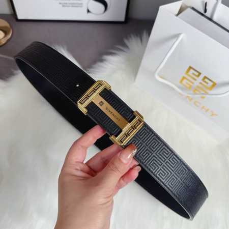 特 品牌： 纪梵希 新款进口小牛皮，手感细腻柔软。搭配纯钢精品钢扣，男士必备！宽度：3.8Cm - 点击图像关闭