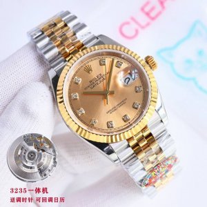 白壳 金壳 钻50 Clean厂 C厂 劳力士 Rolex 日志系列 Ea1 最新推出，定制版一表一码，热门款式 直径 36Mm日志 3235机 ①:搭载一比一