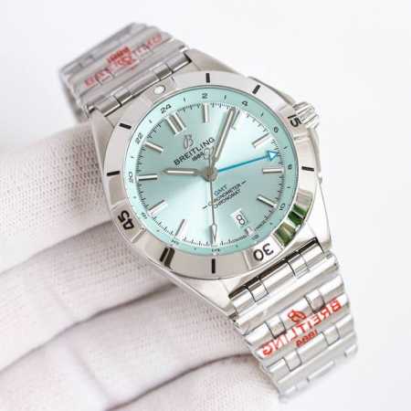 顶级复刻 百年灵 Breitling，机械计时系列 A32398101M1A1！ Chronomat Automatic Gmt 40 重磅来袭！R28 1这款 - 点击图像关闭