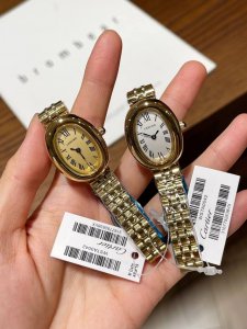 新款到货 跑量版本 Cartier 浴缸系列 3件套pe11机芯 表盘23Mm