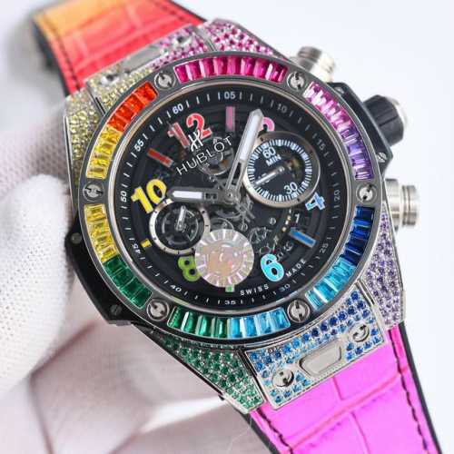 Zf 出品 满钻 Zf Factory最新款新面出货 宇舶 恒宝 Hublot A42 英勇无畏，拳拳出击，简称“Hub”“恒宝”，Bigbang大爆炸 素材料