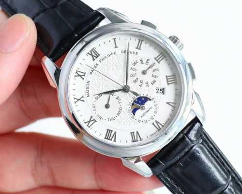 白壳 金壳 2021最新款式 百达翡丽 实拍图 Patek Philippe 贵族的艺术品 搭配进口9100多功能机芯 0返修 功能 24小时,星期 星辰 月份