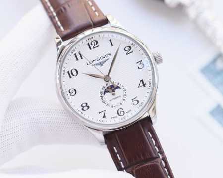 白壳 金壳 钢带20 品牌 浪琴-Longines 类型 男士腕表 壳套 顶级版316精钢l 表带 进口小牛皮表带 316L精钢表带 机芯 全自动机械机芯 镜面 - 点击图像关闭