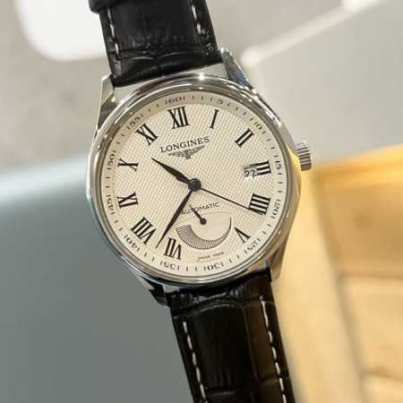 皮钢带同价 浪琴 Longines ,精品男士腕表, 名匠星辰系列，, 日月星辰昼夜交替，魅力不凡，圆润的造型使得线条看起来更加柔和，优雅的气质顿时油然而生，搭 - 点击图像关闭