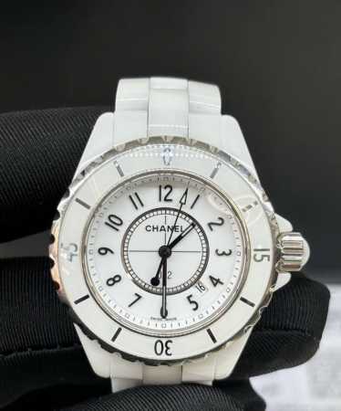 出货实拍所见即所得～ Chanel J12 33Mm38Mm银数字银针石英款 - 点击图像关闭