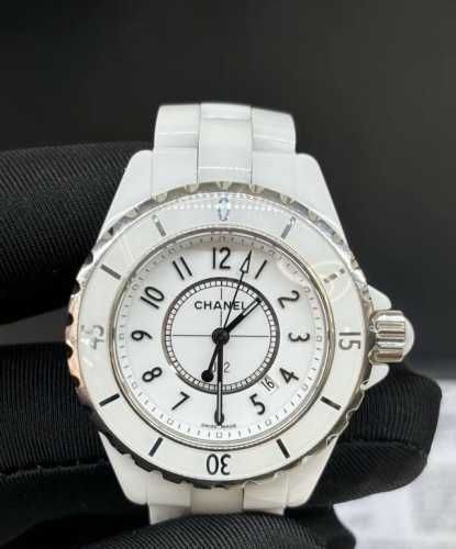 出货实拍所见即所得～ Chanel J12 33Mm38Mm银数字银针石英款