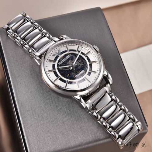 490原单阿玛尼Armani 型号：Ar60006 表壳：316L精钢 机芯：日本西铁城机械 表镜：矿物质强化玻璃 表带：316L精钢 表扣：双按扣 尺寸：43