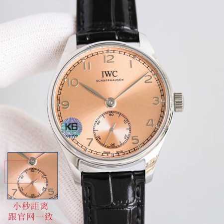 白壳 玫金 Gr Factory 市场最高版本 万国iwc葡萄牙自动小三针系列腕表 1表径40.4毫米 机芯采用定制机8 自动机械 2惟妙惟肖的表圈抛光 表耳抛 - 点击图像关闭