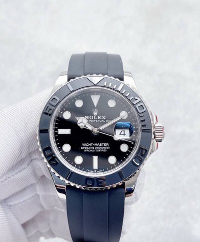 年单表 劳力士游艇名仕型226659-0002白金游艇表径42Mm 18K白金材质 自动机械 新款机芯70小时动力储备 最新款可调节表扣 方便实用专柜价2847