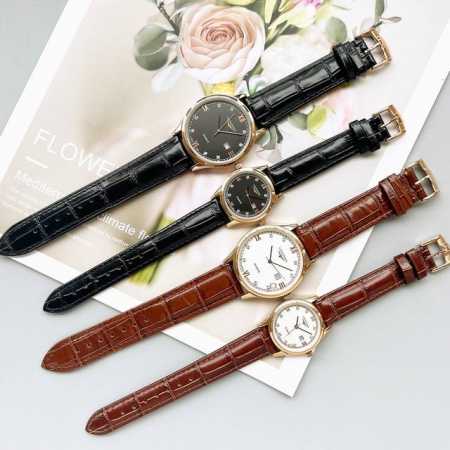白皮 金 钢20浪琴-Longines 情侣对表 原装进口石英机芯 316L精钢表壳 直径男39Mm女29Mm 厚8Mm如果今天的阳光停止了它耀眼的光芒。那么你 - 点击图像关闭